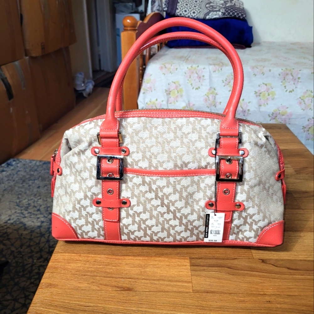 NEW New York & Co. Women's Printed Handbag Shoulder HOBO Bag